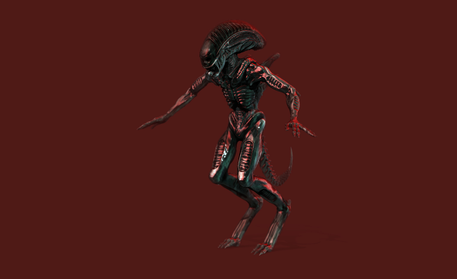 Alien T-Pose